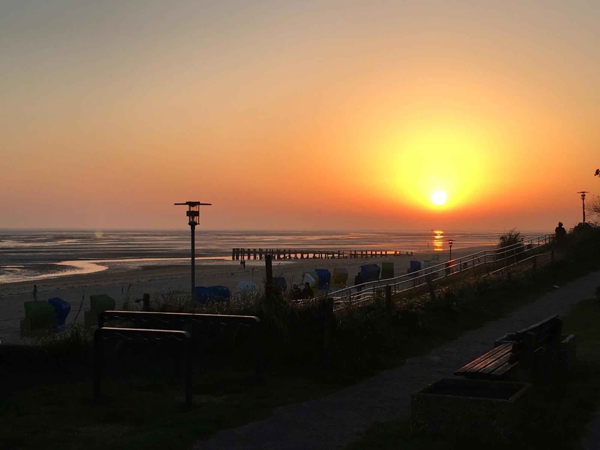 Schloss Am Meer - Whg3 Grosse Terrasse Mit Meerblick Apartman Wyk auf Föhr Kültér fotó