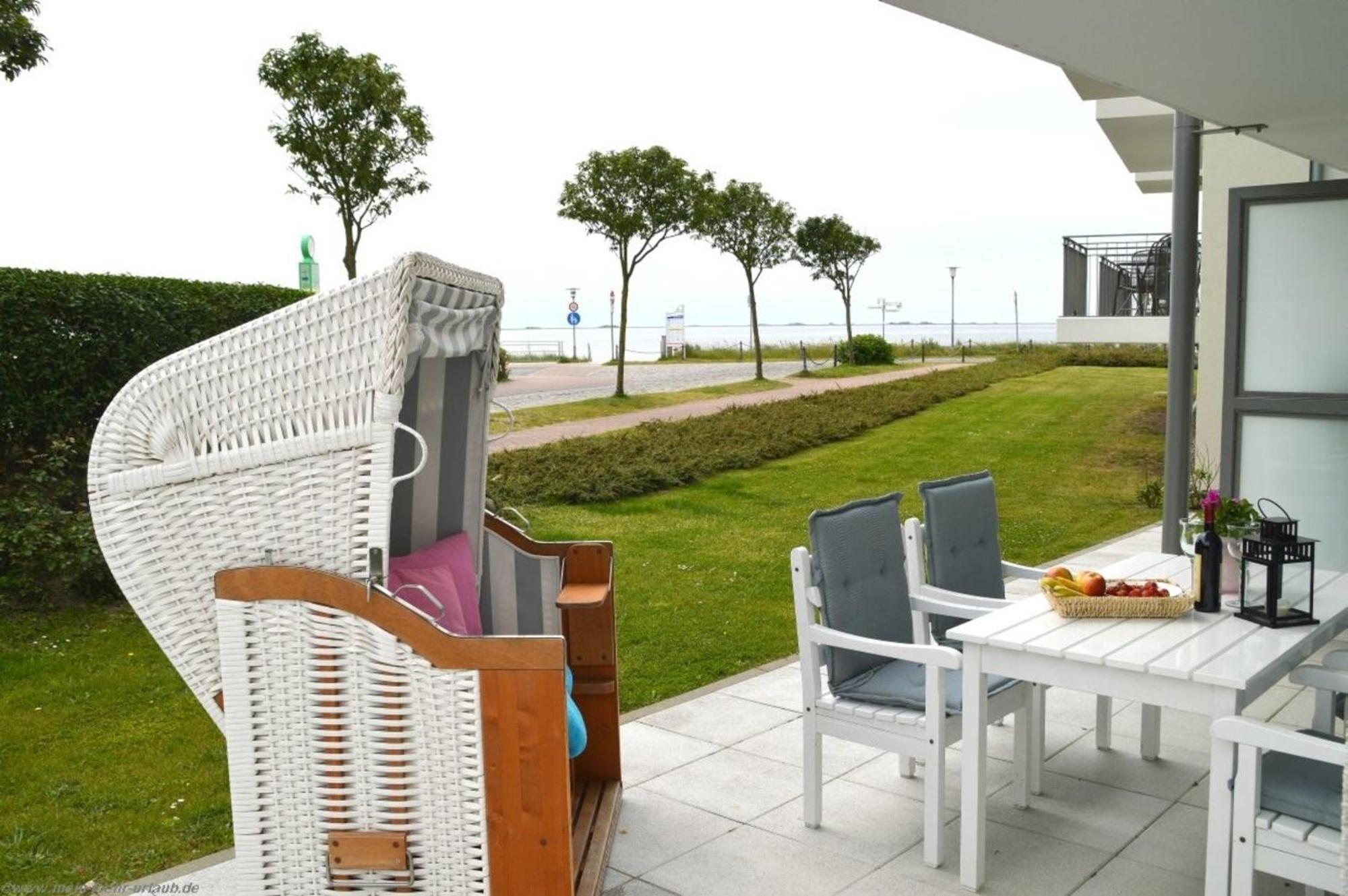 Schloss Am Meer - Whg3 Grosse Terrasse Mit Meerblick Wyk auf Föhr Kültér fotó